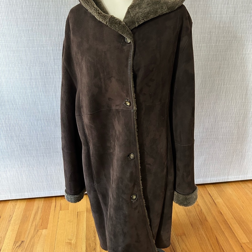 MacDouglas Sheepskin Shearling Long Coat